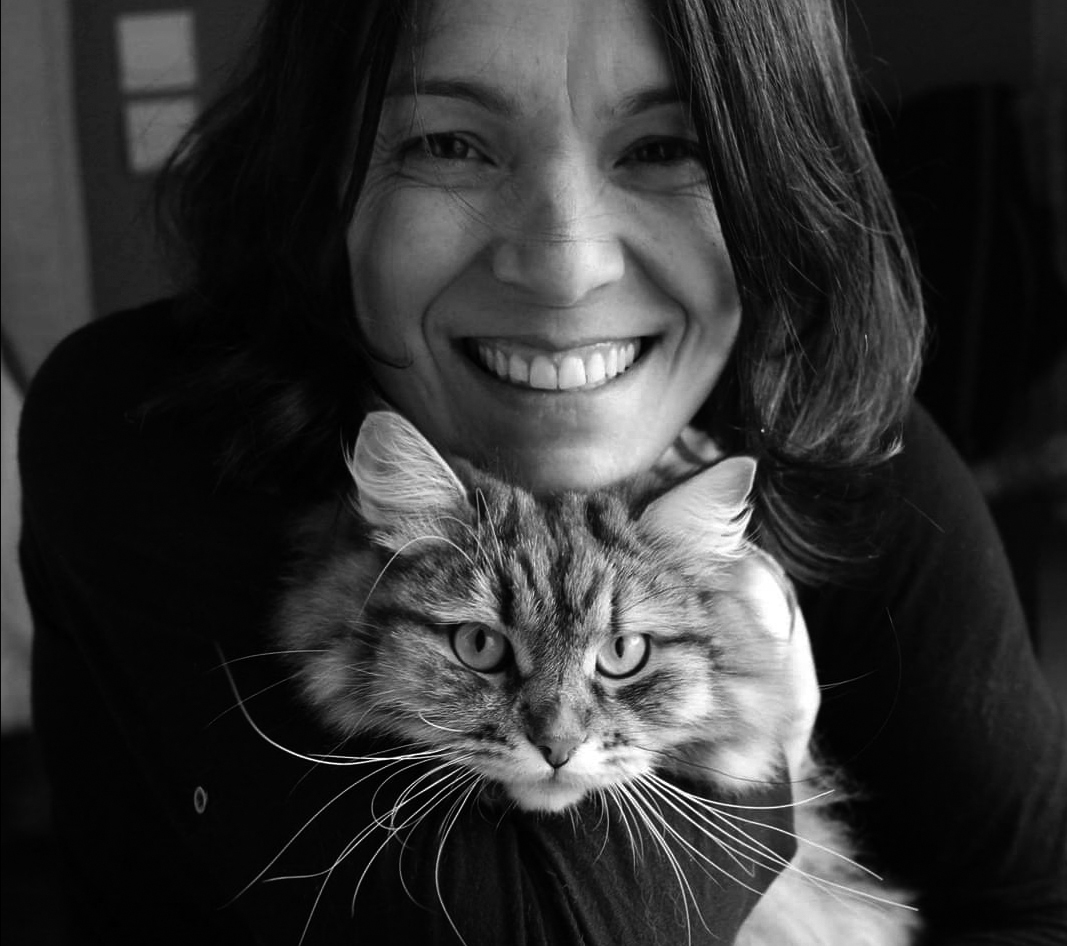 Photo de Stéphanie Tessier et de son chat Milo